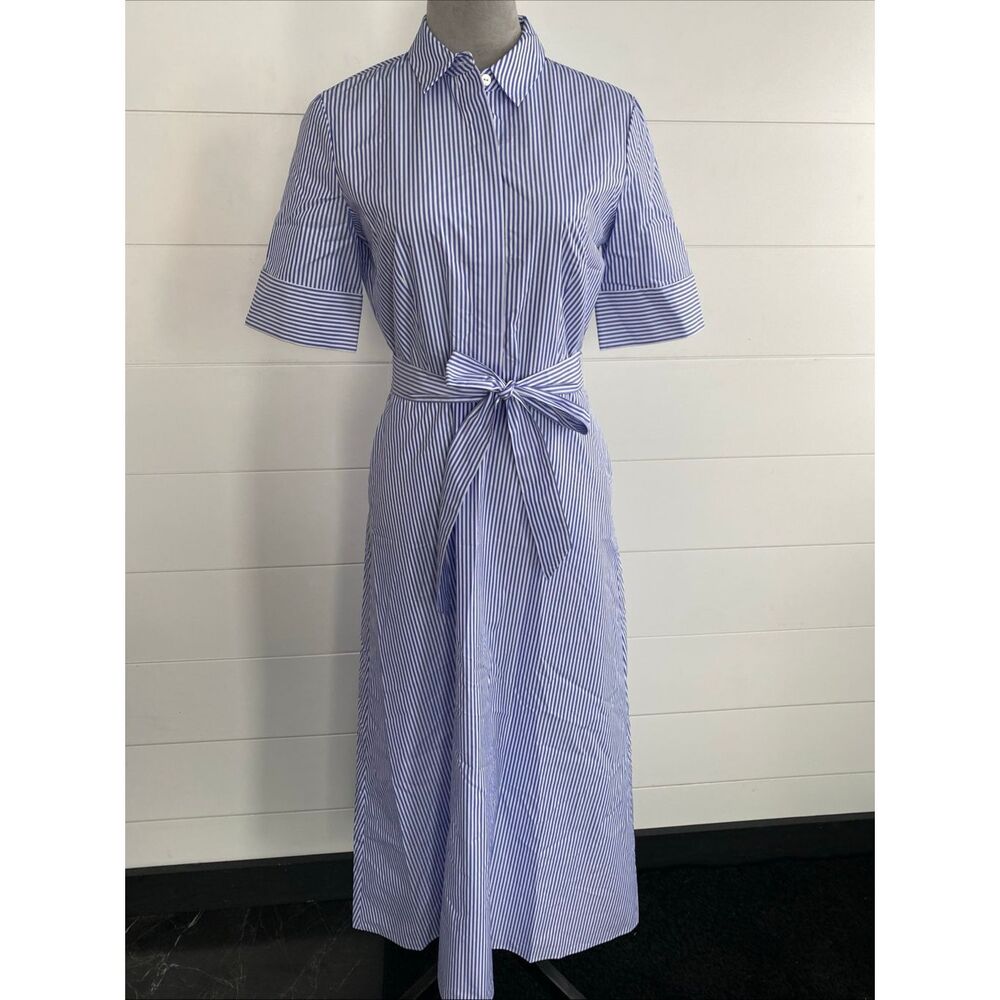 Theory Striped Long Dress Size 4 | EUC